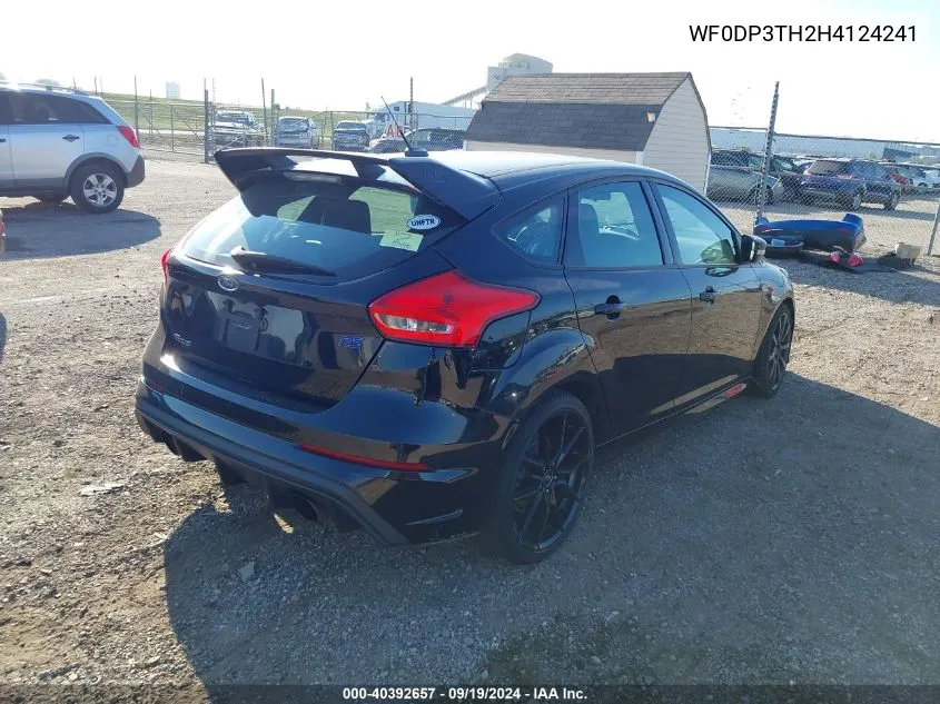 WF0DP3TH2H4124241 2017 Ford Focus Rs