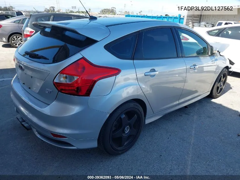 2013 Ford Focus St VIN: 1FADP3L92DL127562 Lot: 39362093