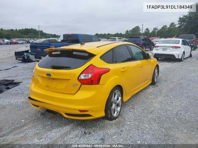 2013 Ford Focus St VIN: 1FADP3L91DL184349 Lot: 40293043