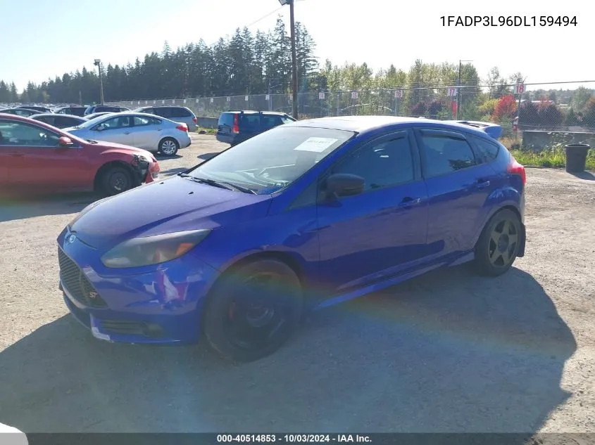 2013 Ford Focus St VIN: 1FADP3L96DL159494 Lot: 40514853