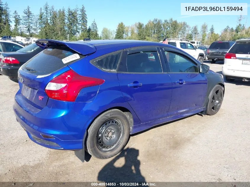 2013 Ford Focus St VIN: 1FADP3L96DL159494 Lot: 40514853