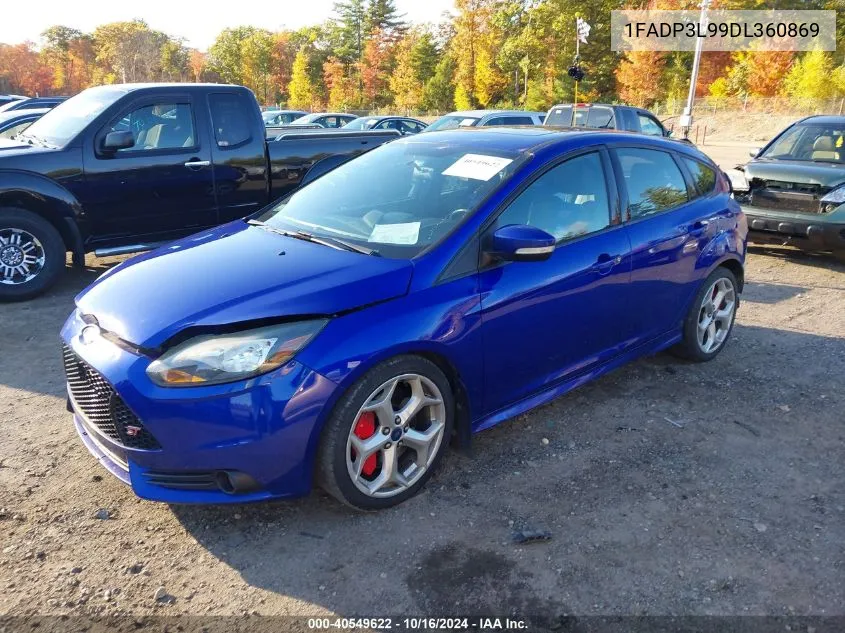 2013 Ford Focus St VIN: 1FADP3L99DL360869 Lot: 40549622