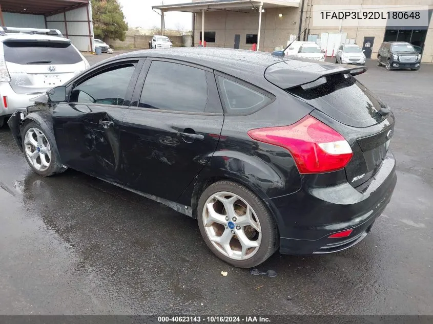 2013 Ford Focus St VIN: 1FADP3L92DL180648 Lot: 40623143