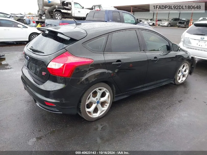 2013 Ford Focus St VIN: 1FADP3L92DL180648 Lot: 40623143