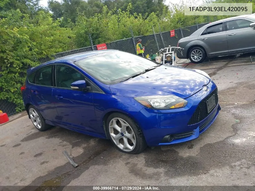 2014 Ford Focus St VIN: 1FADP3L93EL420095 Lot: 39956714