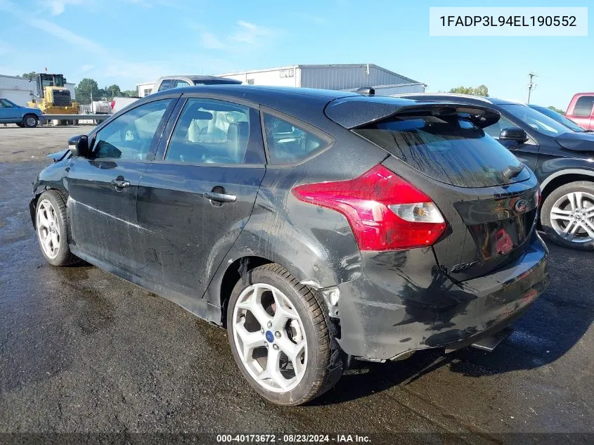 1FADP3L94EL190552 2014 Ford Focus St