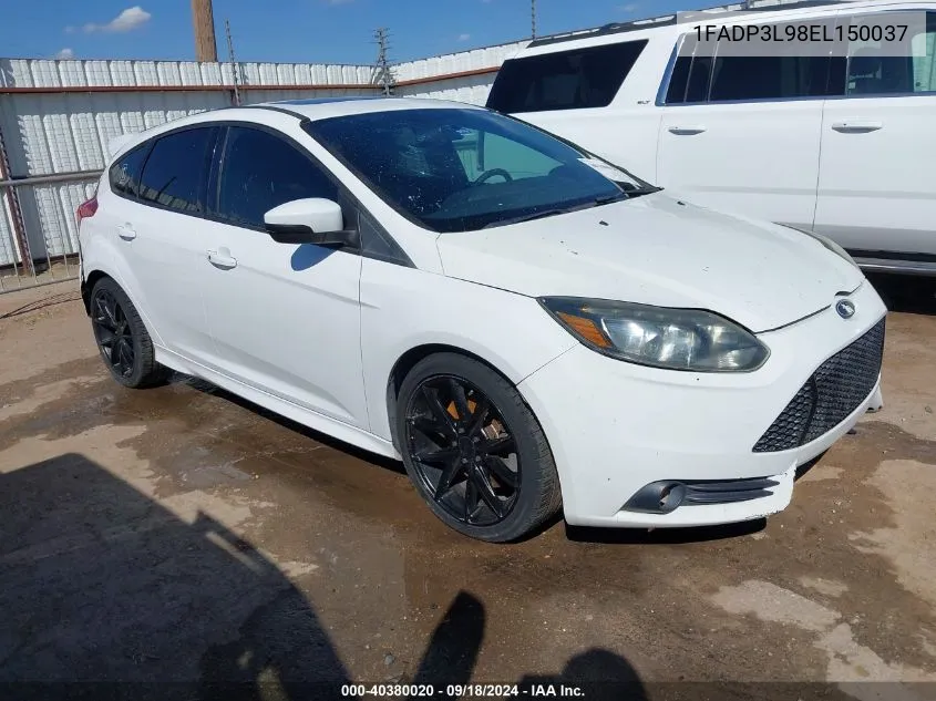 2014 Ford Focus St VIN: 1FADP3L98EL150037 Lot: 40380020