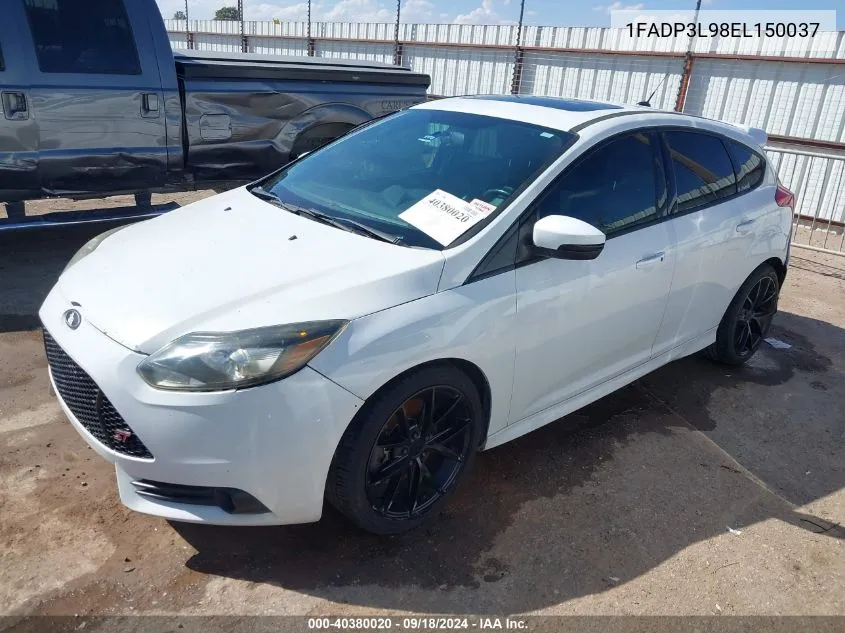 2014 Ford Focus St VIN: 1FADP3L98EL150037 Lot: 40380020