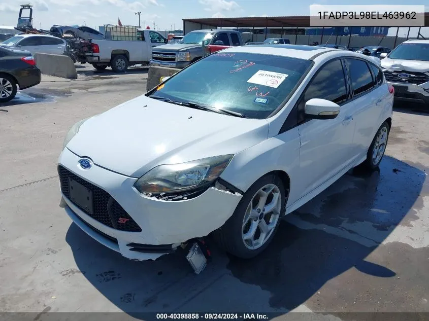 2014 Ford Focus St VIN: 1FADP3L98EL463962 Lot: 40398858