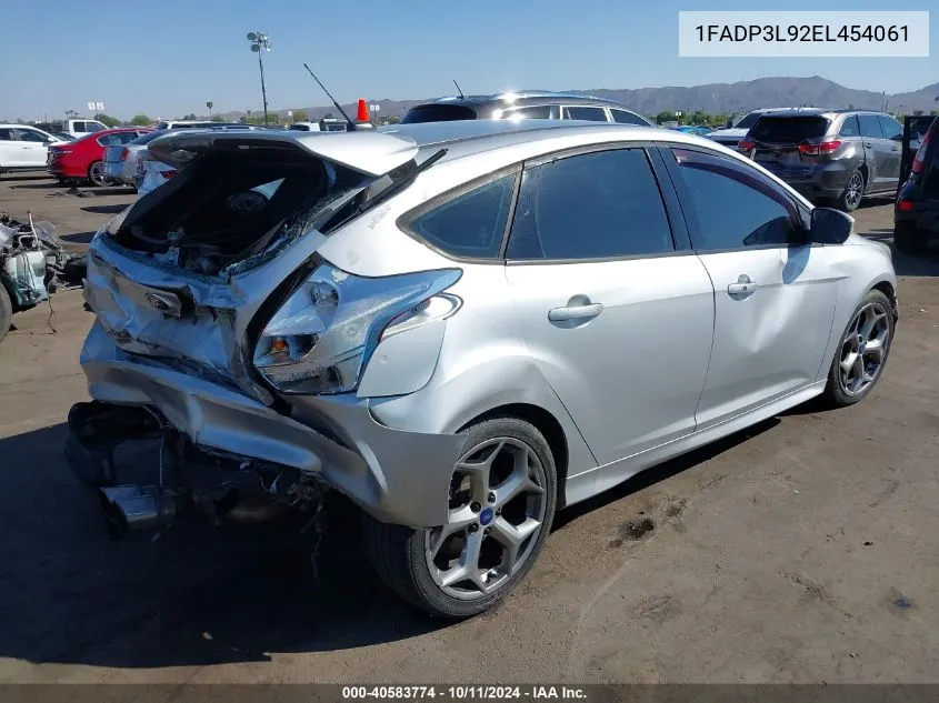 2014 Ford Focus St VIN: 1FADP3L92EL454061 Lot: 40583774