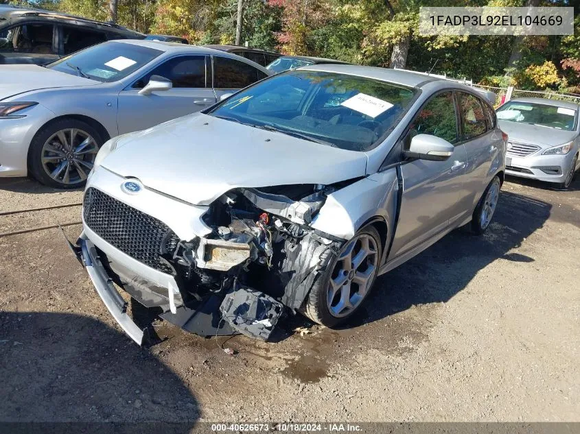 1FADP3L92EL104669 2014 Ford Focus St