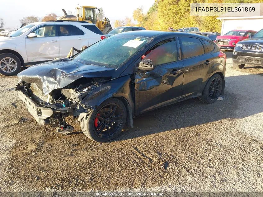 2014 Ford Focus St VIN: 1FADP3L91EL361869 Lot: 40687250