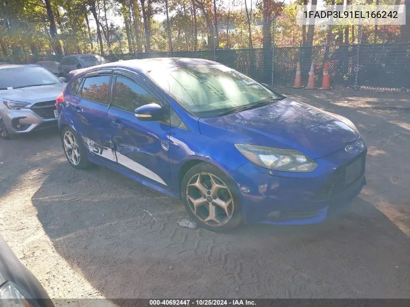 2014 Ford Focus St VIN: 1FADP3L91EL166242 Lot: 40692447