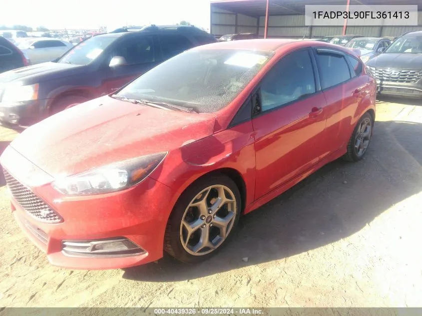 2015 Ford Focus St VIN: 1FADP3L90FL361413 Lot: 40439326