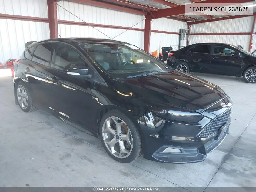 2016 Ford Focus St VIN: 1FADP3L94GL238828 Lot: 40263777