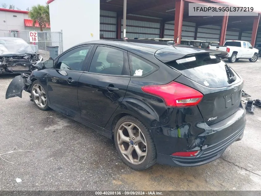 1FADP3L95GL377219 2016 Ford Focus St