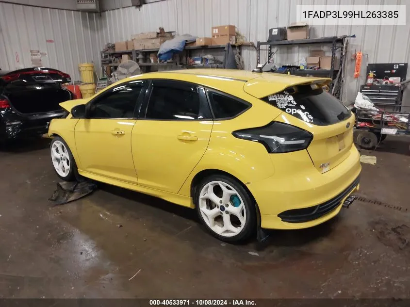 2017 Ford Focus St VIN: 1FADP3L99HL263385 Lot: 40533971