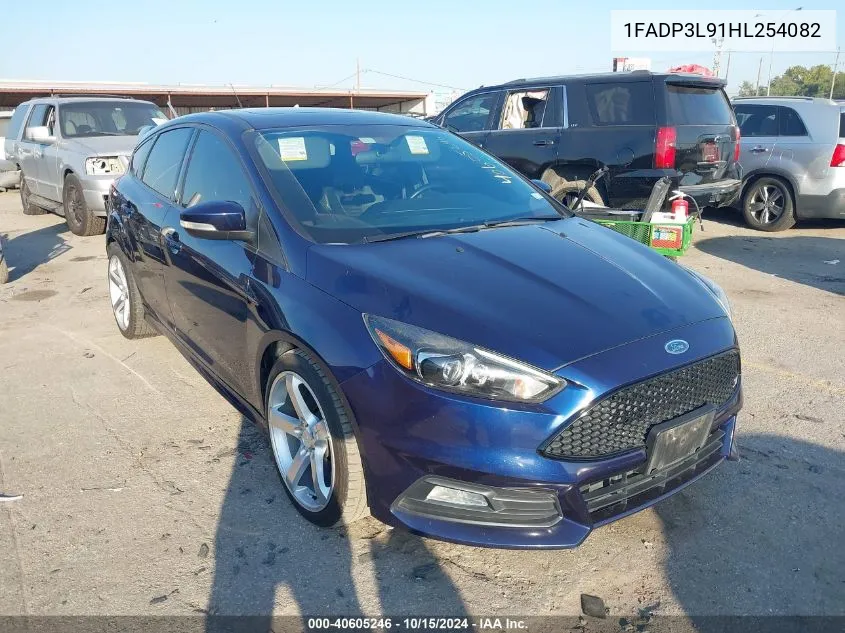 2017 Ford Focus St VIN: 1FADP3L91HL254082 Lot: 40605246