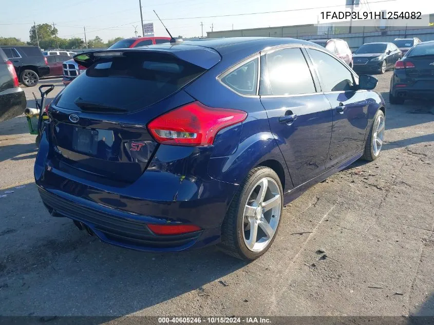 2017 Ford Focus St VIN: 1FADP3L91HL254082 Lot: 40605246