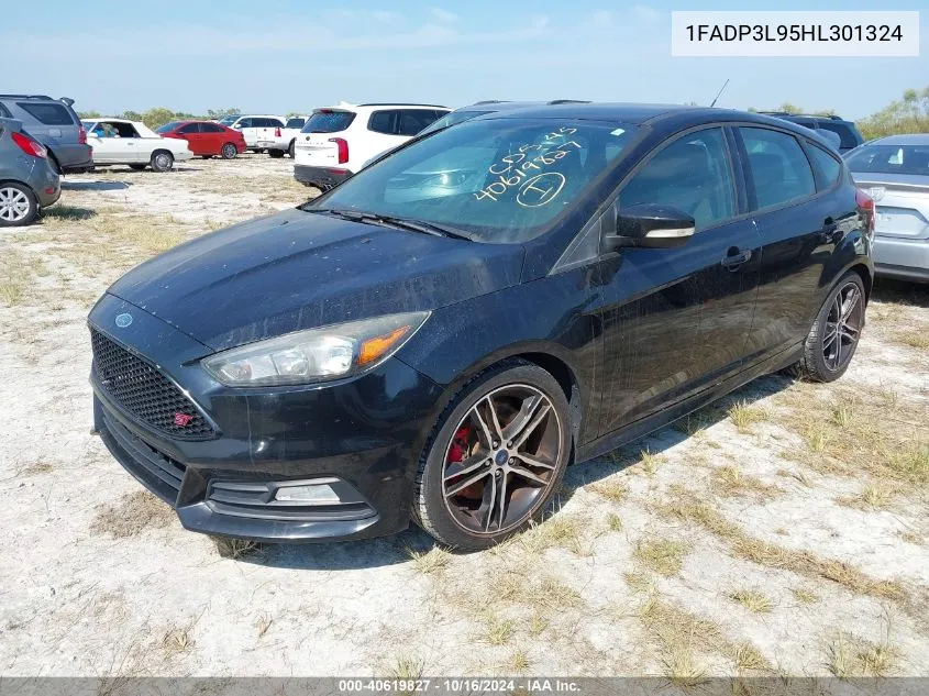 2017 Ford Focus St VIN: 1FADP3L95HL301324 Lot: 40619827