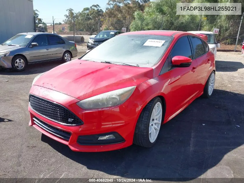 2017 Ford Focus St VIN: 1FADP3L98HL255021 Lot: 40682045