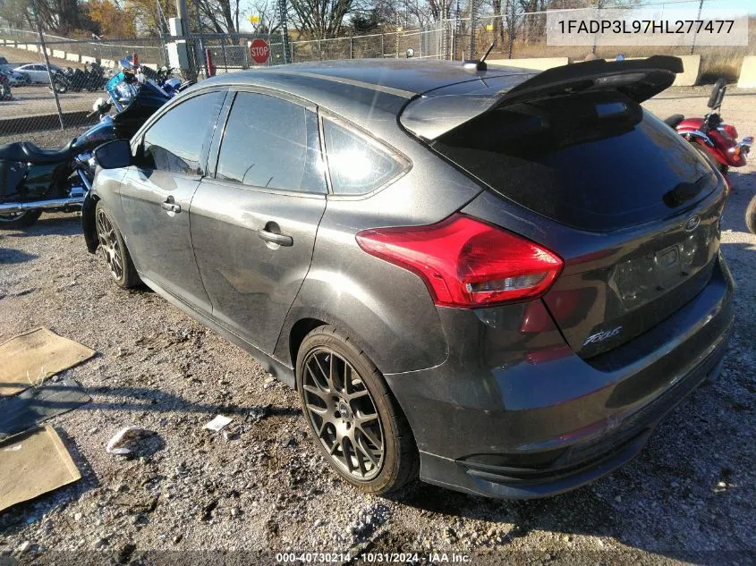 2017 Ford Focus St VIN: 1FADP3L97HL277477 Lot: 40730214