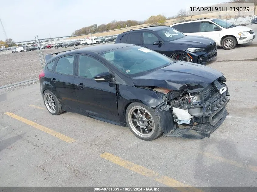 2017 Ford Focus St VIN: 1FADP3L95HL319029 Lot: 40731331