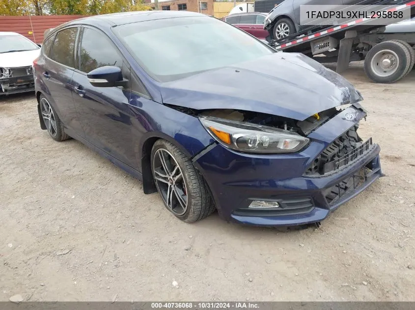 2017 Ford Focus St VIN: 1FADP3L9XHL295858 Lot: 40736068