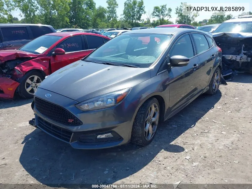 2018 Ford Focus St VIN: 1FADP3L9XJL285899 Lot: 39847194