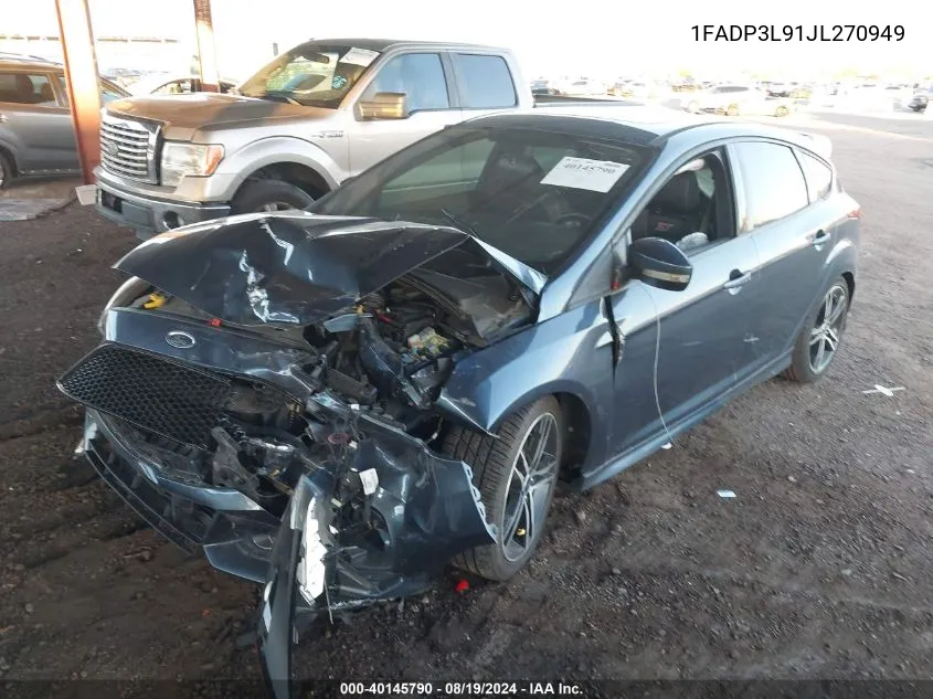 1FADP3L91JL270949 2018 Ford Focus St