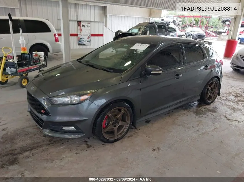 2018 Ford Focus St VIN: 1FADP3L99JL208814 Lot: 40297932