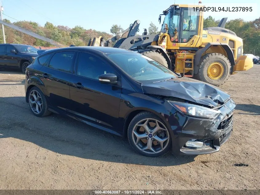 2018 Ford Focus St VIN: 1FADP3L94JL237895 Lot: 40563087