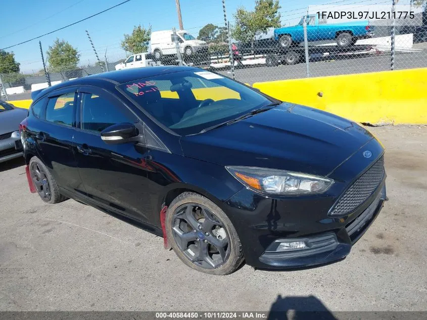 2018 Ford Focus St VIN: 1FADP3L97JL211775 Lot: 40584450