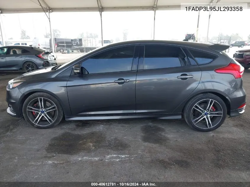 2018 Ford Focus St VIN: 1FADP3L95JL293358 Lot: 40612781