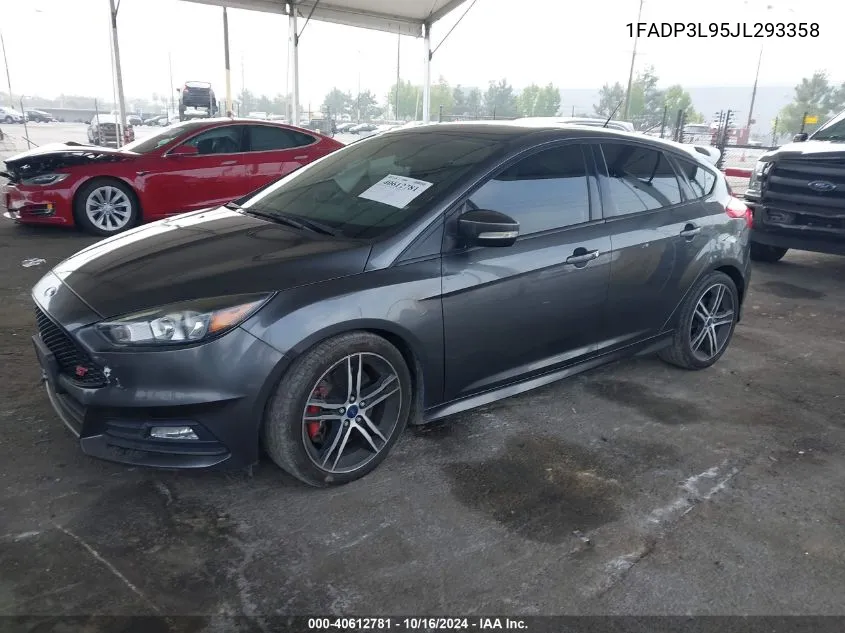 2018 Ford Focus St VIN: 1FADP3L95JL293358 Lot: 40612781