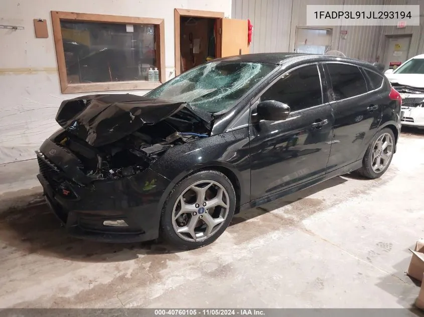 1FADP3L91JL293194 2018 Ford Focus St