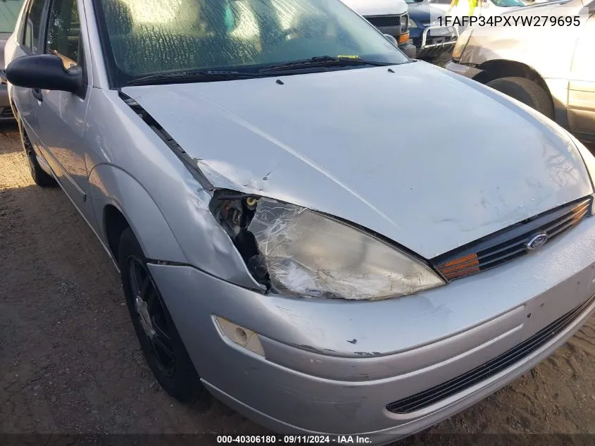 2000 Ford Focus Se VIN: 1FAFP34PXYW279695 Lot: 40306180