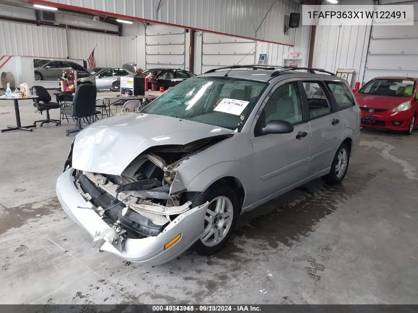 2001 Ford Focus Se/Se Street Edition VIN: 1FAFP363X1W122491 Lot: 40343948