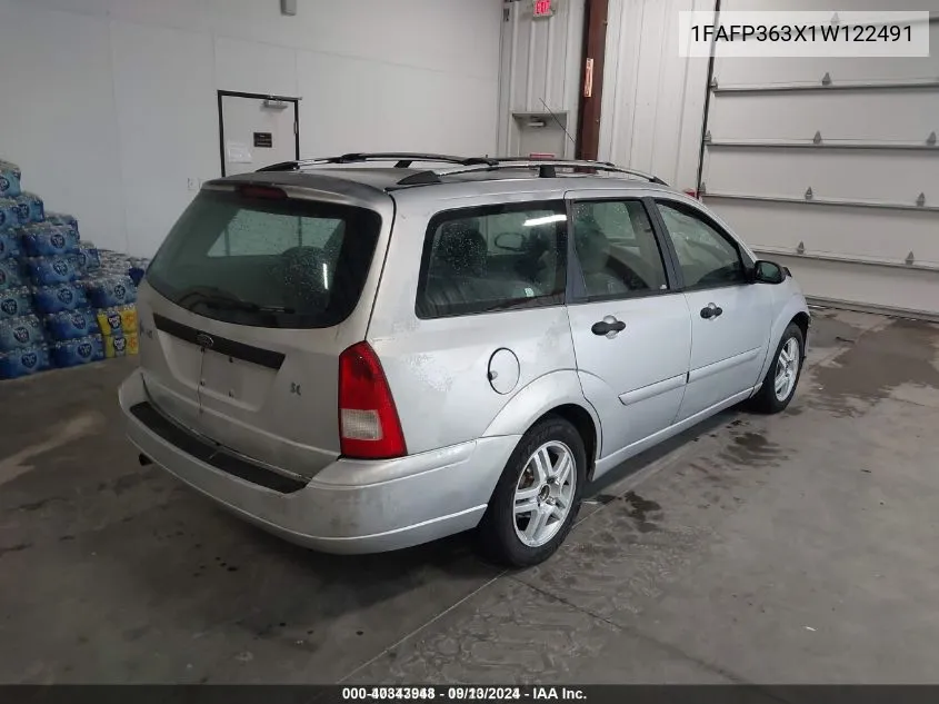 2001 Ford Focus Se/Se Street Edition VIN: 1FAFP363X1W122491 Lot: 40343948