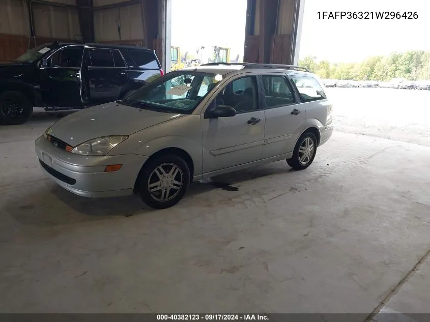 2001 Ford Focus Se VIN: 1FAFP36321W296426 Lot: 40382123