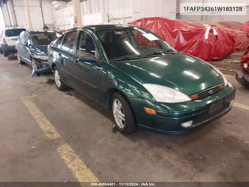 2001 Ford Focus Se VIN: 1FAFP34361W183128 Lot: 40854401