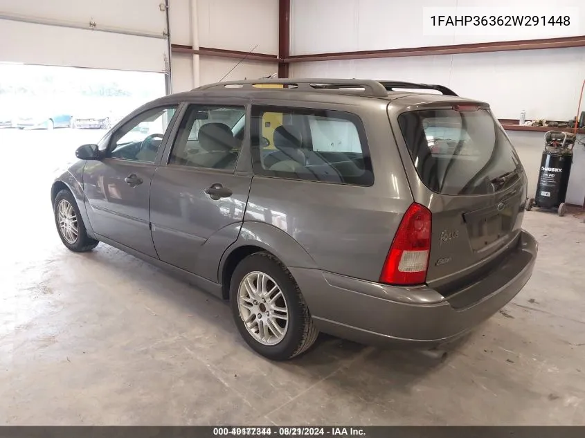 2002 Ford Focus Se/Ztw VIN: 1FAHP36362W291448 Lot: 40177344