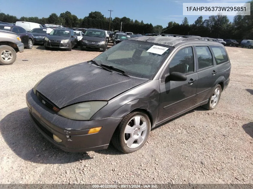 2003 Ford Focus Ztw/Se VIN: 1FAHP36373W295851 Lot: 40320550