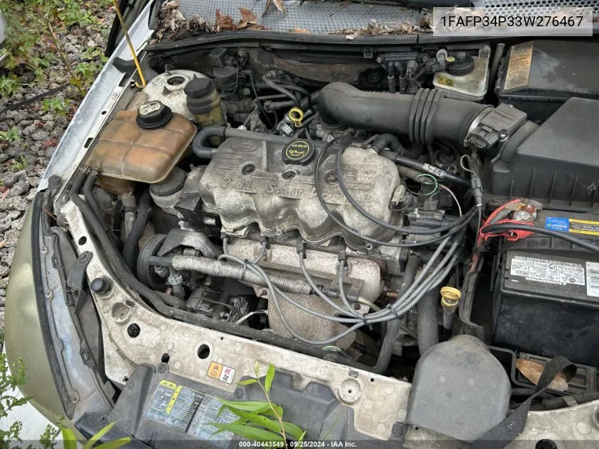 1FAFP34P33W276467 2003 Ford Focus