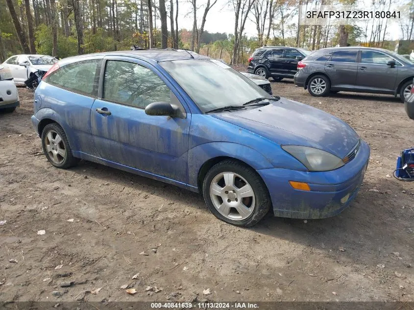 3FAFP31Z23R180841 2003 Ford Focus Zx3