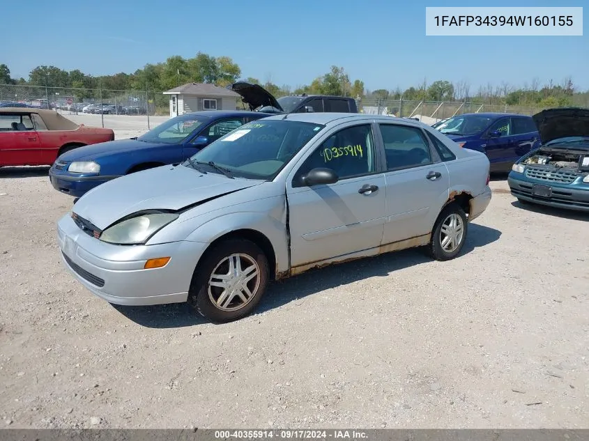 1FAFP34394W160155 2004 Ford Focus Se