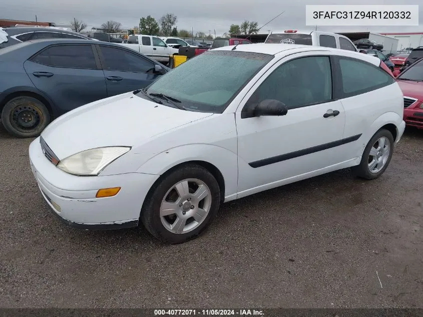 3FAFC31Z94R120332 2004 Ford Focus