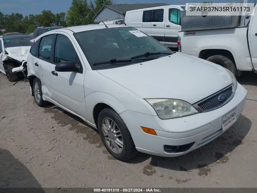 2005 Ford Focus Zx5 VIN: 3FAFP37N35R161173 Lot: 40191310