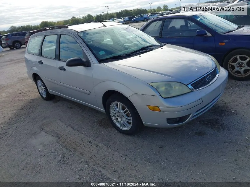 2006 Ford Focus Zxw VIN: 1FAHP36NX6W225735 Lot: 40878321