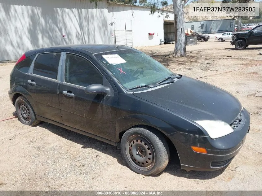 2007 Ford Focus S/Se/Ses VIN: 1FAFP37N37W283905 Lot: 39363810